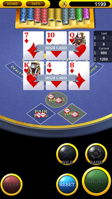 Three card poker rules casino