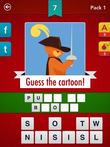 Screenshots of Cartoon Quiz ~ Guess the Cartoons! for iPad