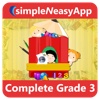 Complete Grade 3 (Math, English and Science) - A simpleNeasyApp by WAGmob