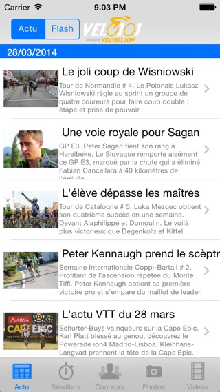 Capture d’écran iPhone 1