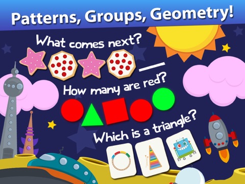 动物数学游戏在学前班,幼儿园和一年级儿童无