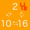 瞬換 進数 Lite - 2進数、10進数、16進数を一瞬で換算