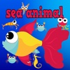 Easy Sea Animals Jigsaw Puzzle Matching Games for Free Kindergarten Games or 3,4,5 to 6 Years Old puzzle games games 