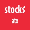 Stocks ATX index, Vienna stock market and portfolio vienna christmas market 2016 