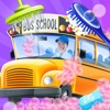 Little School Bus Wash Salon - Messy Bus Washing & Cleaning Spa magic school bus 