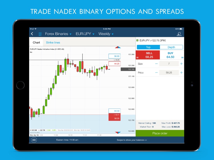 best nadex app