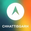 Chhattisgarh, India Offline GPS : Car Navigation chhattisgarh rto 
