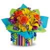 Birthday Flowers Gift Box - Bouquets Stickers Pack cheap birthday flowers 