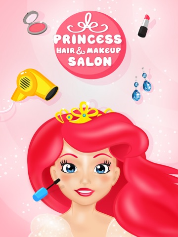Princess Hair & Makeup Salon (Ads Free) на iPad