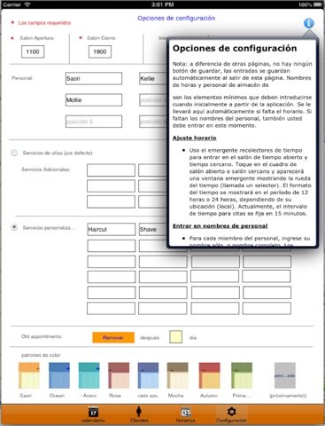 Captura de pantalla del iPad 5