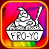 snack bowl coloring book frozen yogurt show for kid kid mountain shape