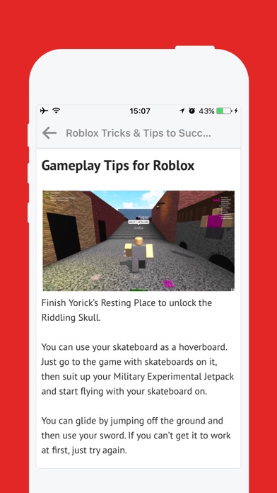 Screenshots of Free Cheats for Roblox - Free Robux Guide for iPhone