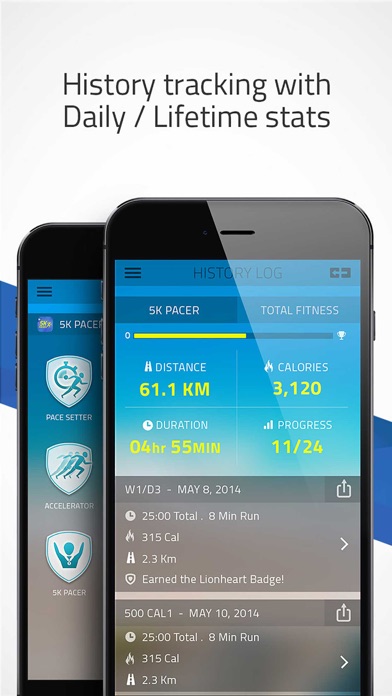 5K Pacer: Run pace tr... screenshot1