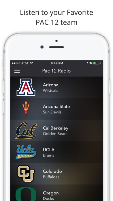 download PAC 12 College Football Radio - Live Games apps 2