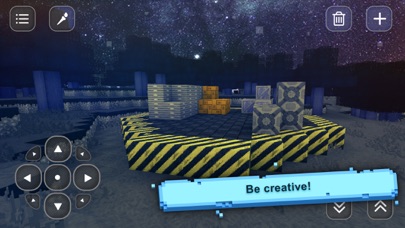 Space Craft - Cube Exploration: Lite Mine & Build Screenshot on iOS