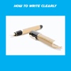 How to Write Clearly+ novel writing tips 