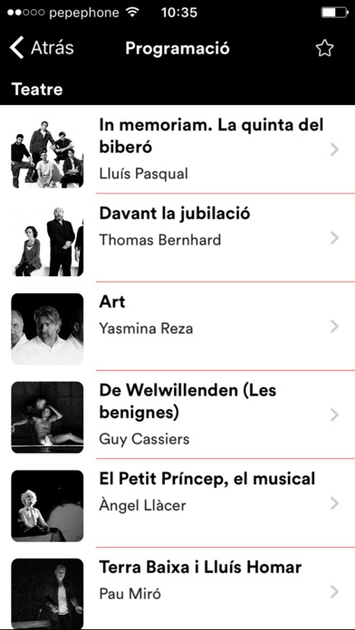Captura de pantalla del iPhone 4