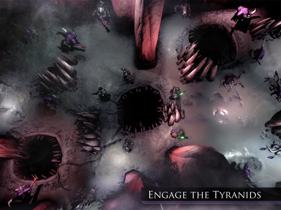 Screenshots of Warhammer 40,000: Deathwatch - Tyranid Invasion for iPad