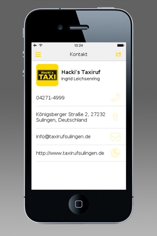 Screenshot of Hackis Taxiruf