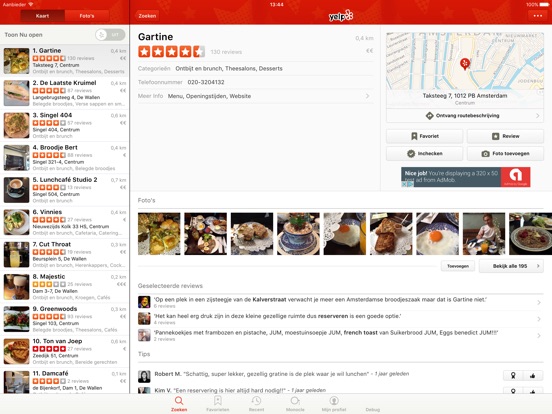 iPad schermafdruk 2