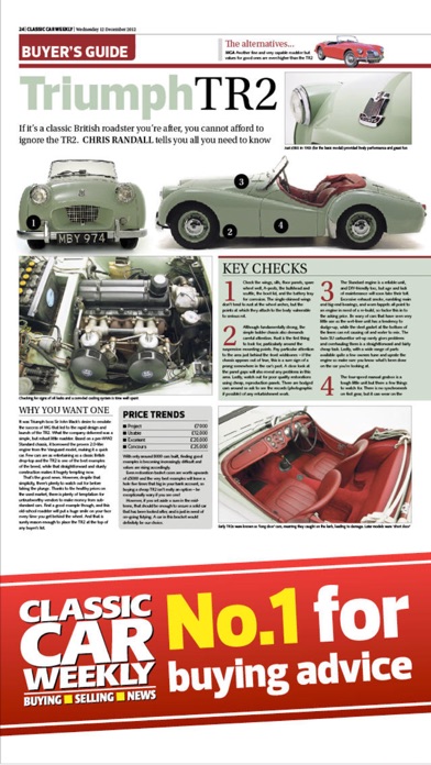 Classic Car Weekly review screenshots