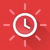 빨간 시계 - 간결하고 아름다운 알람 시계 앱 아이콘 이미지