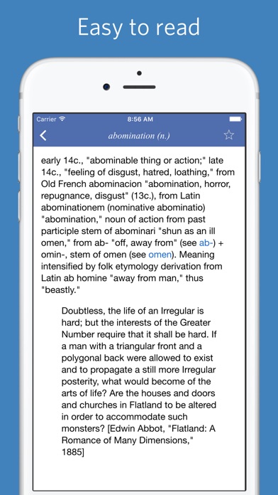 English etymology - A... screenshot1