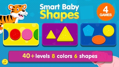 Smart Baby Shapes: Learning games for toddler kids  Screenshot
