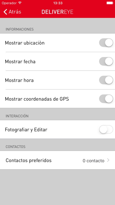 Captura de pantalla del iPhone 2