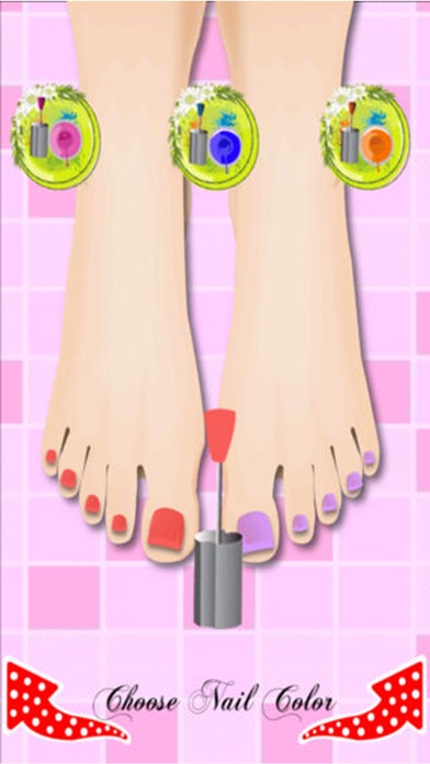 プリンセスつま先ドレスアップ - 女の子の子供ホットファッション無料化粧ゲーム - おとぎ話の彼女のシンデレラや白雪姫を作りますのスクリーンショット2
