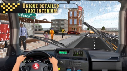 In Taxi: Drive Simulation 2016 screenshot 1