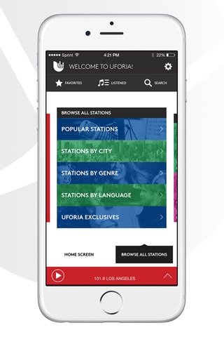 Uforia: Radio, Podcast, Music screenshot