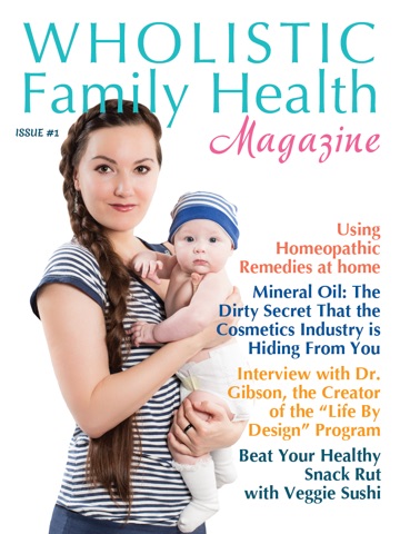 Скриншот из Wholistic Family Health Magazine