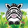 Cute Zebra Jump