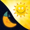 Sun to Moon Holo Clock