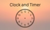 Clock and Timer clock timer 