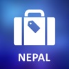 Nepal Detailed Offline Map nepal on map 