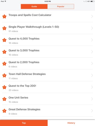 Screenshots of Xmod Free Gems Calculator Cheats for Clash of Clans - Kmod and Strategy Guide for iPad