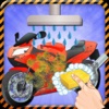 Dirty Bikes - Fast Moto Cleaning games for girls & kids bikes for kids 