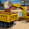 Sand Bagger Bau 3D - Real Trucker und Kran- Parkplatz Spiel