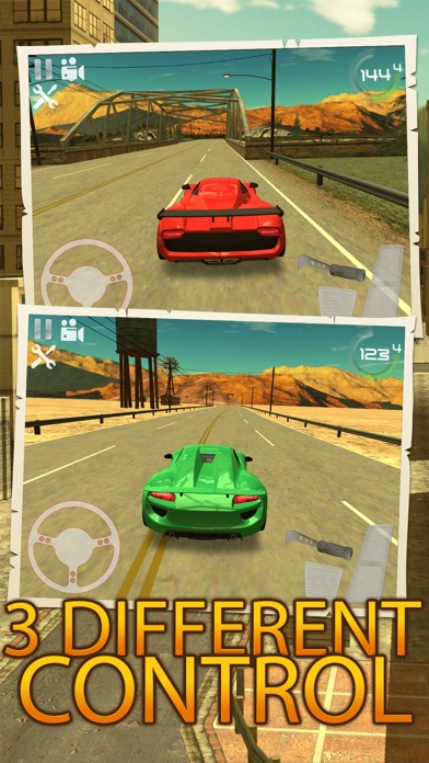 Screenshots of City Traffic Car Driving Parking Career Simulator for iPhone