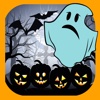 Ghost Rush - Ghosty the Sweet Ghost Who is Lost and Lost his Sweets on Halloween - Obstacle Running and Jumping Game