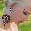Tattoo and Piercing Salon Photo Editor with Cool Design.s for Body.Art Makeover body art photo 
