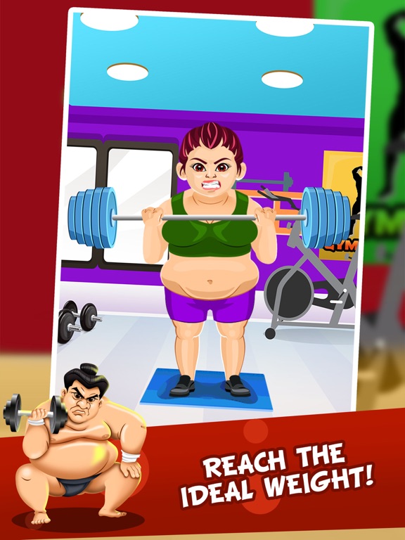 Screenshots of Gym Fit to Fat Race - real run jump-ing & wrestle boxing games for kids! for iPad