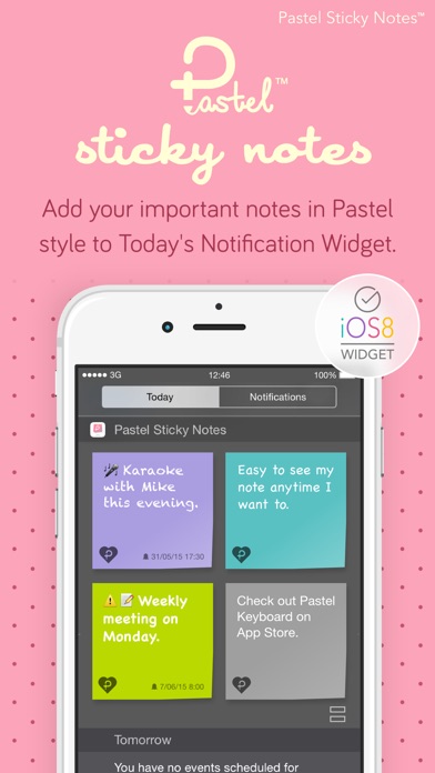 Pastel Sticky Notes -... screenshot1