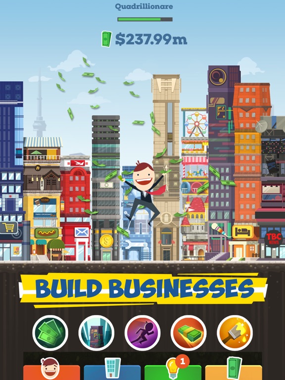 Screenshots of Tap Tycoon - Country vs Country for iPad