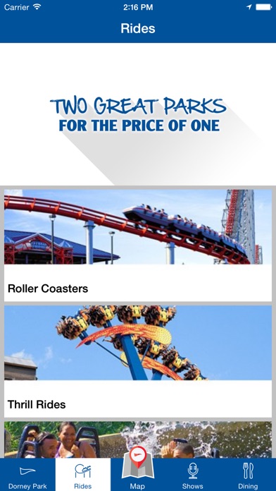 The description of Dorney Park Dorney Park's official app is the perfect tool for your visit to the park! Plan your trip, buy tickets, find locations throughout the park and share your experiences to social networks!