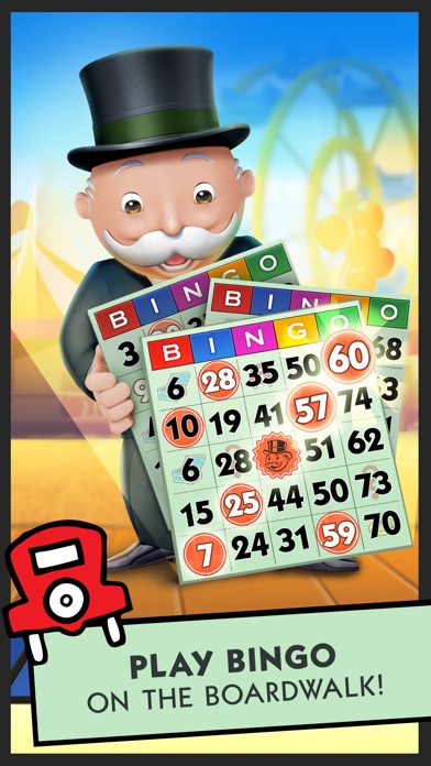 Screenshots of Boardwalk Bingo: A MONOPOLY Adventure for iPhone