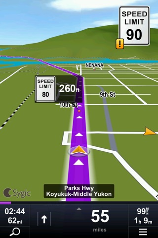 Скриншот из Sygic US: GPS Navigation