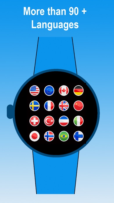 download Watch Translator pro - Voice Translate to 90 languages by speaking to the Watch via dictation apps 1